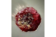 豆皿 口金ロック グラデーションレッド ［NF163］