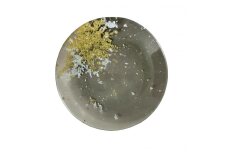 丸小皿（金箔）クリア［NF188］