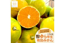 ［先行予約・2026年10月～発送］ご家庭用 ゆら早生 有田みかん 1kg+100g［訳あり］