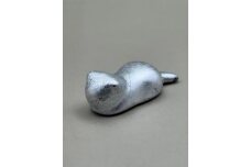 箸置き 猫 箔貼り銀［NF237］