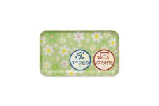 TATSU-CRAFT マグネットトレー SS 21.5cm マーチ グリーン すべり止め付き