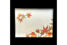 すし下駄 紅葉 梨地ホワイト ［NF292］