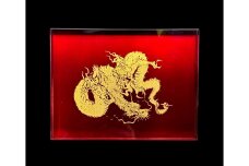 すし下駄 龍 赤溜 ［NF294］