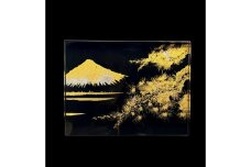 すし下駄 松富士 漆黒 ［NF301］