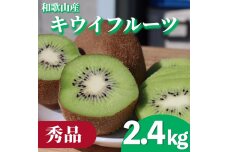 ［先行受付］［まごころ手選別］和歌山産 キウイフルーツ 約2.4kg 秀品［US69］
