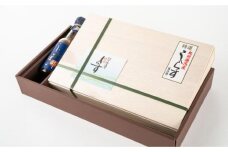 E6003_釜揚げしらす 800g木箱入り・しらすポン酢セット