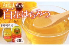 【純粋国産】和歌山県産百花はちみつ600g★2024年7月下旬頃より順次発送【TM56】