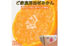 【ご家庭用訳あり】田村みかん　１０kg【2025年11月下旬以降発送】【先行予約】【UT16】