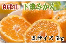 【産直・秀品】和歌山下津みかん約6kg（2Lサイズ）★2024年11月中旬頃より順次発送【TM75】