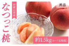 和歌山県産 なつっこ《秀品》 約1.5kg (4～7玉程度）【7月中旬より発送】【MG32】