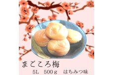 まごころ梅 はちみつ味 5Lサイズ 500g