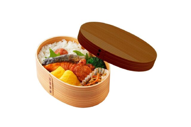 ふるさと納税 海南市 国産杉 紀州曲げわっぱ 弁当箱 匠 被せ蓋 リーフグリーン 上杉謙信- キッチン、日用品、文具 ふるさと納税 海南市 国産杉 紀州