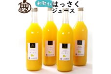 無添加はっさくジュース 約720ml×4本［IKE264］