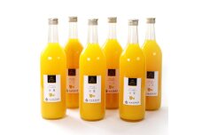 無添加甘夏ジュース 約720ml×6本［IKE269］
