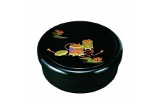 10.5寸 茶櫃 平安物語（内梨地塗） ［YG475］