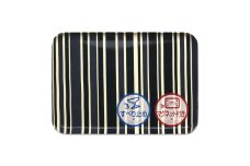 TATSU-CRAFT マグネットトレー M 33cm トリノストライプ BK ブラック