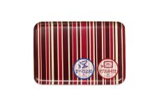 TATSU-CRAFT マグネットトレー L 39cm トリノストライプ RD レッド