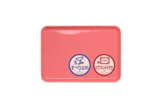 TATSU-CRAFT マグネット ノンスリップ トレー カラー 33cm PK ピンク