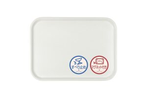 TATSU-CRAFT マグネット ノンスリップ トレー CASA 41cm WH ホワイト