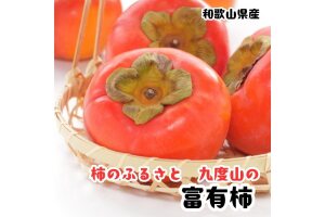 柿のふるさと九度山の濃厚 富有柿 秀品 24～32玉(約7.5kg入り)　3L～Lサイズ（いずれか）