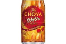 【南高梅100％】The CHOYA ウメッシュプレミアム 350ml×24本 ［MG81］