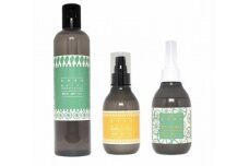 紀州串本　青ポンカンヘアケアBセット　＜シャンプー＆洗い流さないトリートメント＆頭皮液　各１本＞　