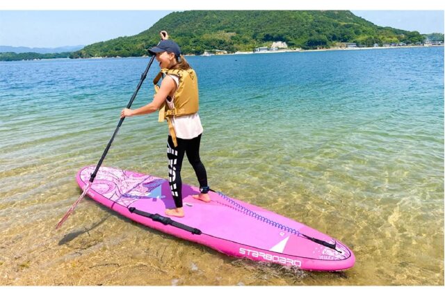 ふるさと納税 「【広島・尾道】百島でSUP体験 | 2時間利用（2名様ご