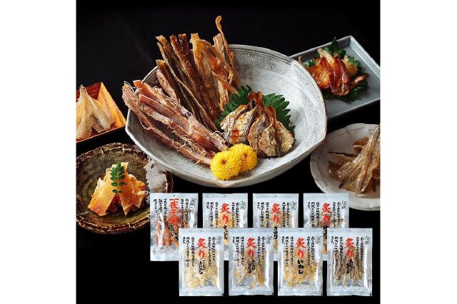 ふるさと納税 「おつまみセット 一夜干風焼いかと炙り8品」 広島県