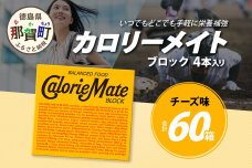 【大塚製薬】カロリーメイト ブロック 4本入り60箱 ≪チーズ味≫MS-3-3