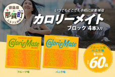 【大塚製薬】カロリーメイト ブロック 4本入り フルーツ味30箱＋バニラ味30箱 MS-4-8