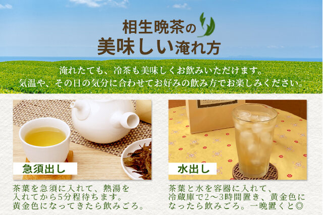 ふるさと納税 「【先行予約】【新茶】手造り発酵茶 相生晩茶 200g TN
