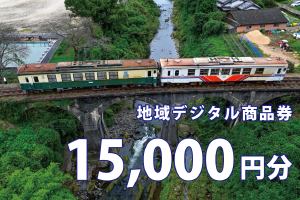 テツふる・地域デジタル商品券（15,000円分）